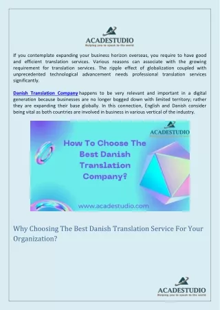 if you contemplate expanding your business