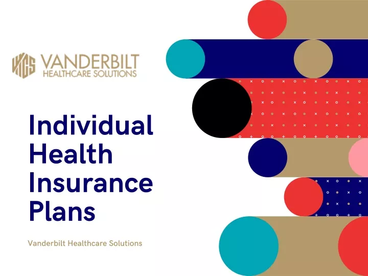 individual health insurance plans