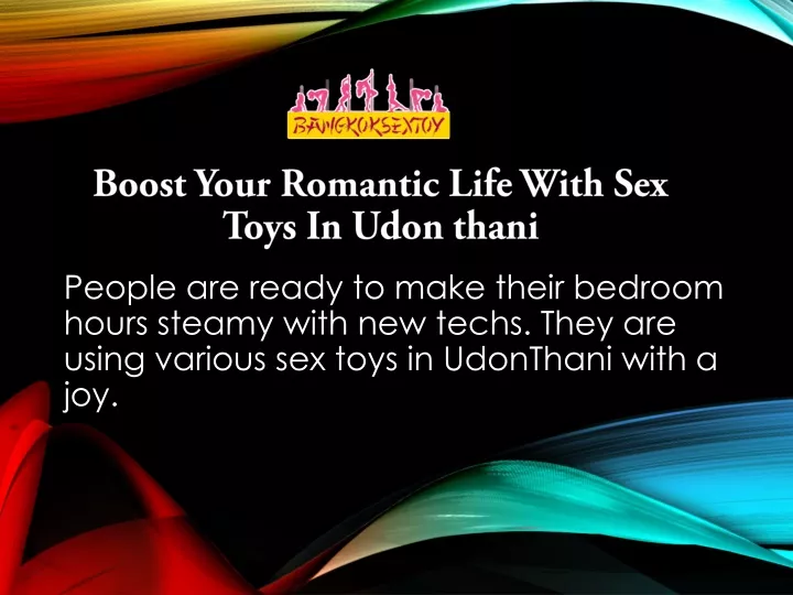boost your romantic life with sex toys in udon thani