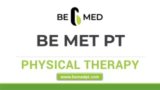 About Physical Therapy