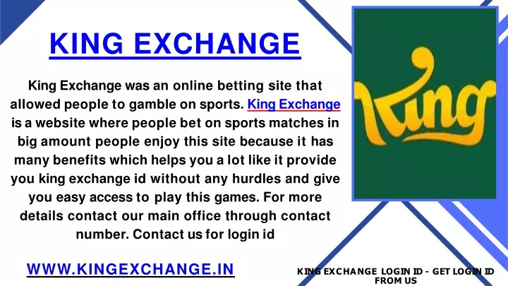 king exchange