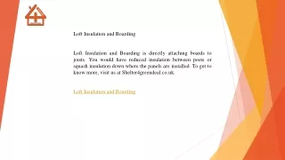 Loft Insulation and Boarding   Shelter4greendeal.co.uk