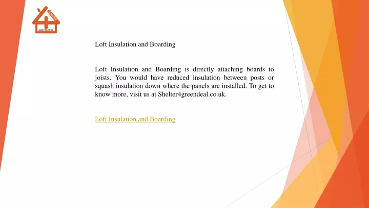 loft insulation and boarding loft insulation