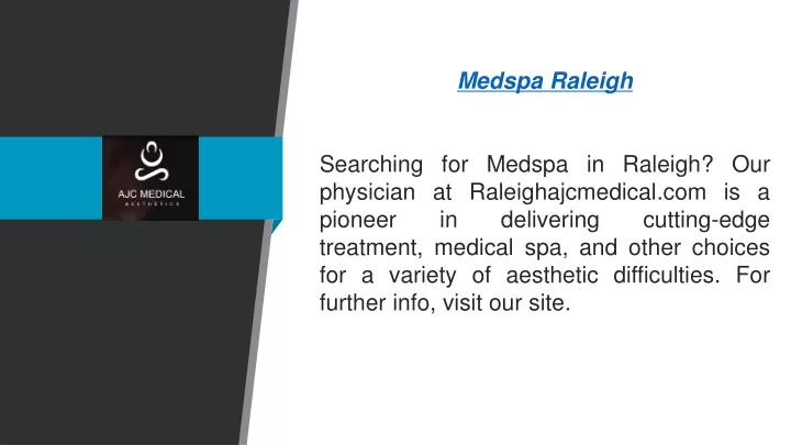 medspa raleigh searching for medspa in raleigh