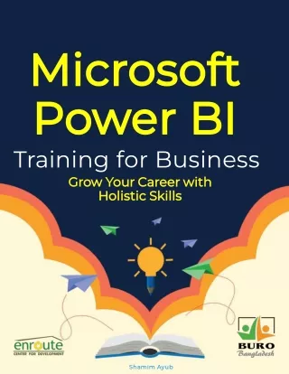 Microsoft Power BI Training For Buro Bangladesh By ECDL