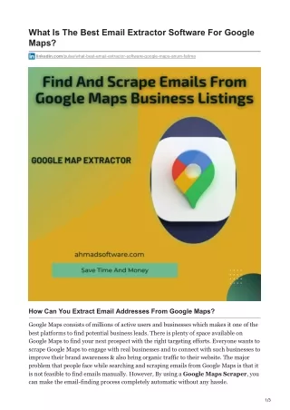 what is the best email extractor software