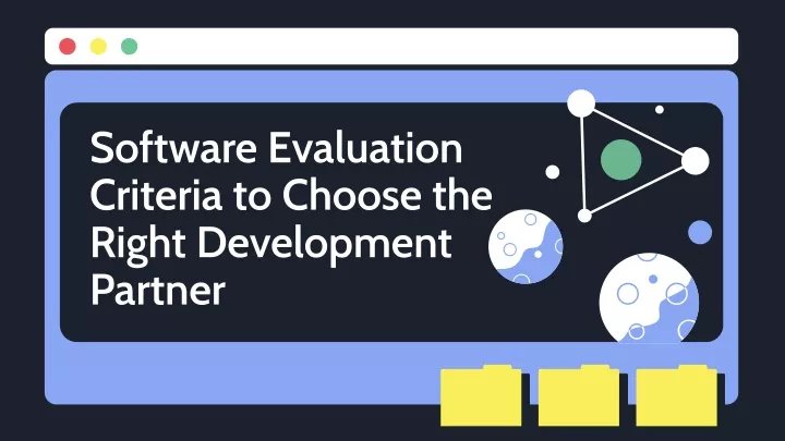 software evaluation criteria to choose the right