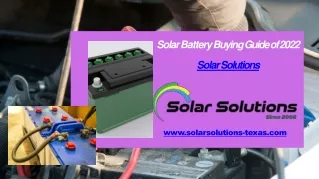 Solar Battery Buying Guide of 2022 - Solar Solutions-compressed