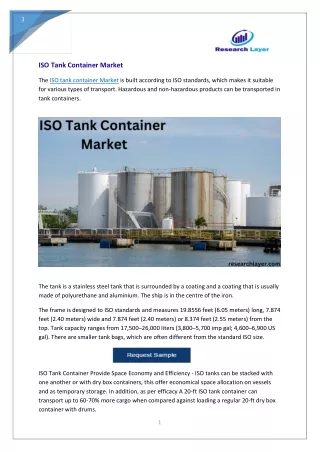 ISO Tank Container Market pdf