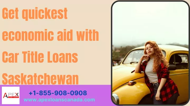 get quickest economic aid with car title loans