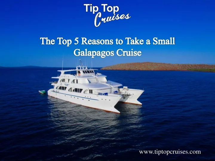 the top 5 reasons to take a small galapagos cruise