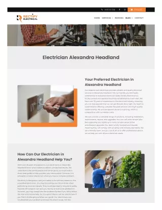 Electrician Alexandra Headland