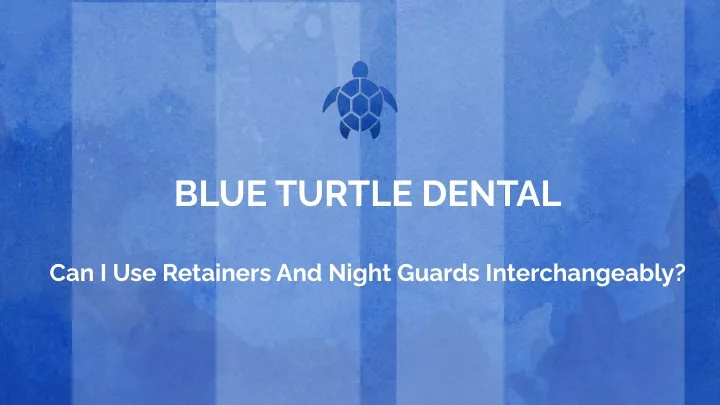 blue turtle dental