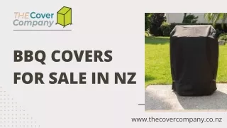 BBQ Covers for Sale In NZ - The Cover Company