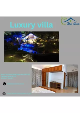 Luxury villa for Rent in ECR