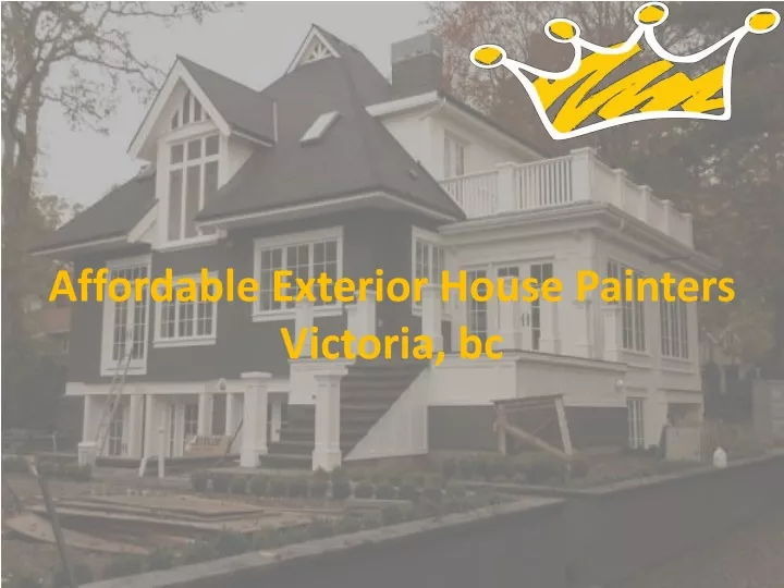 affordable exterior house painters victoria bc