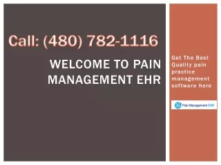 Get The Best Pain Practice Management System in USA