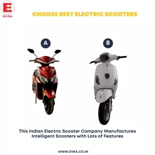 This Indian Electric Scooter Company Manufactures Intelligent Scooters with Lots of Features