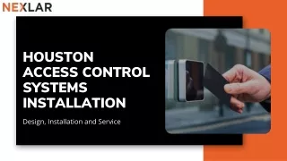 houston access control systems installation