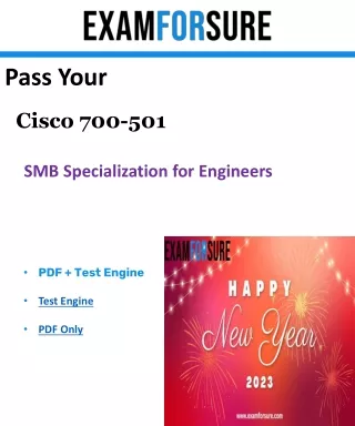 Free Download Cisco 700-501 Exam Sample Question Answers