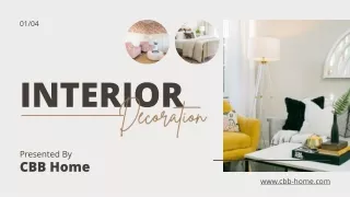 Interior Design Service - CBB Home