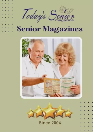 The Importance of Senior Magazines - Know More