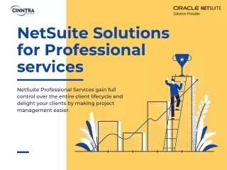 netsuite solutions for professional services