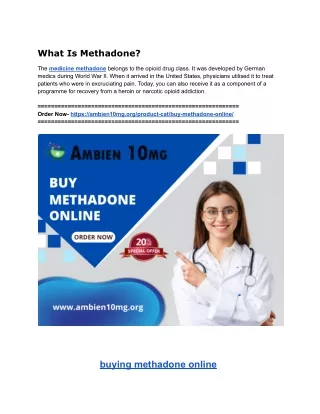 Buy Methadone Online Overnight in USA