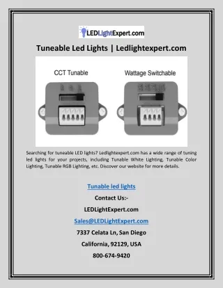 tuneable led lights ledlightexpert com