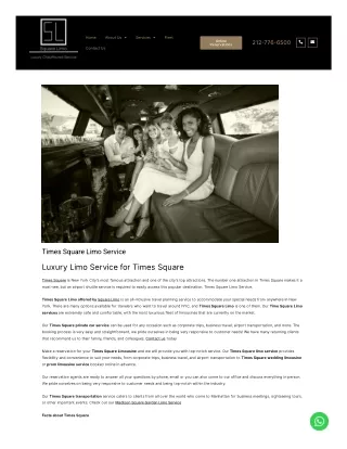Times Square Limo Service