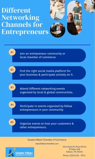 Different Networking Channels for Entrepreneurs