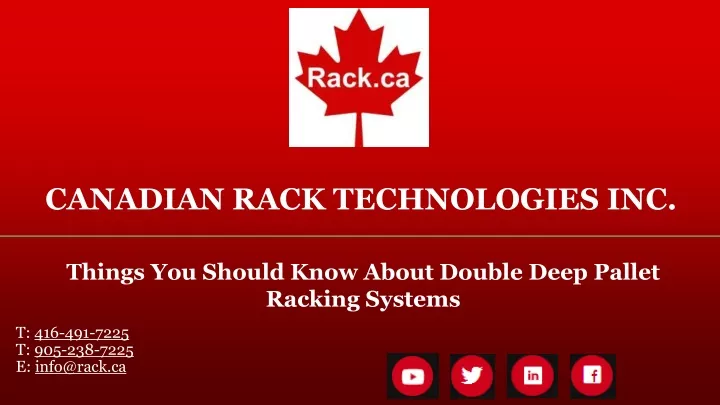 canadian rack technologies inc