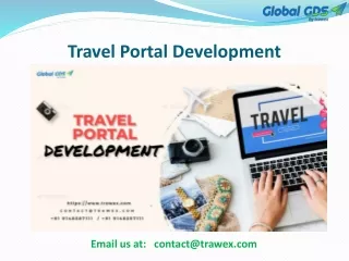 travel portal development