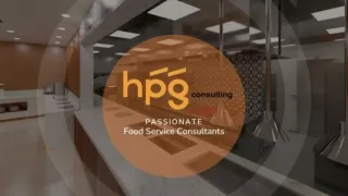 Commercial Kitchen Consultant- HPG