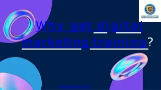 why get digital marketing training