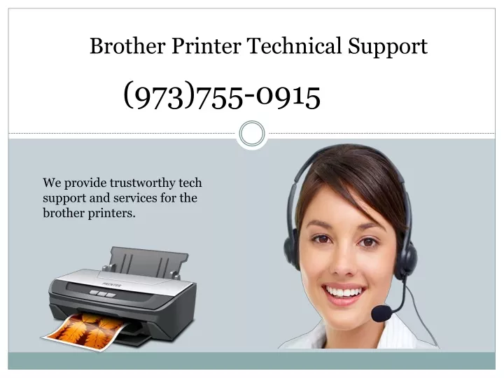 PPT Brother Printer Support (973)7550915 PowerPoint Presentation