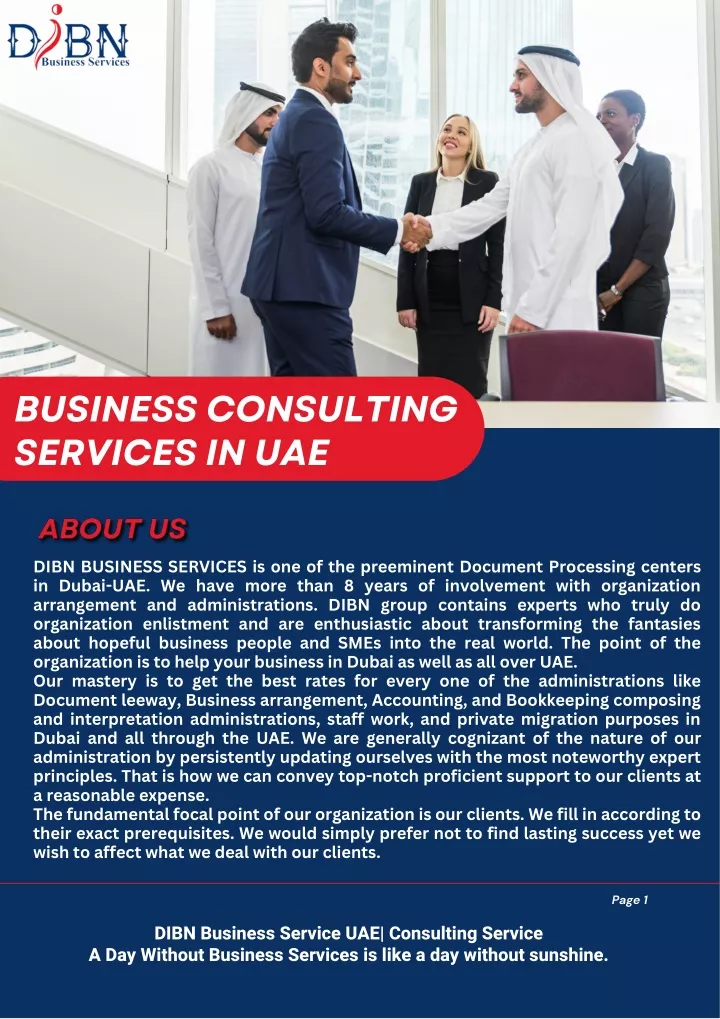 business consulting services in uae