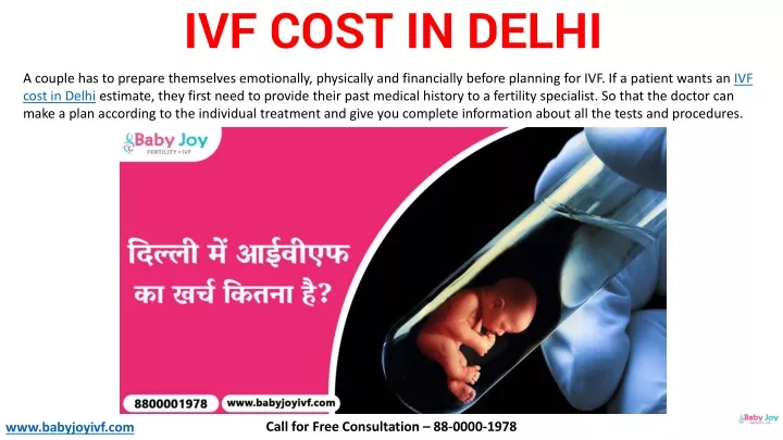 ivf cost in delhi