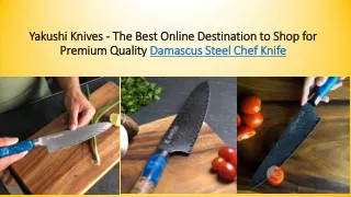 Best Damascus Steel Chef Knife