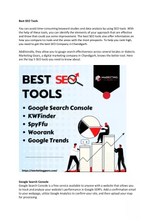 Best SEO Tools