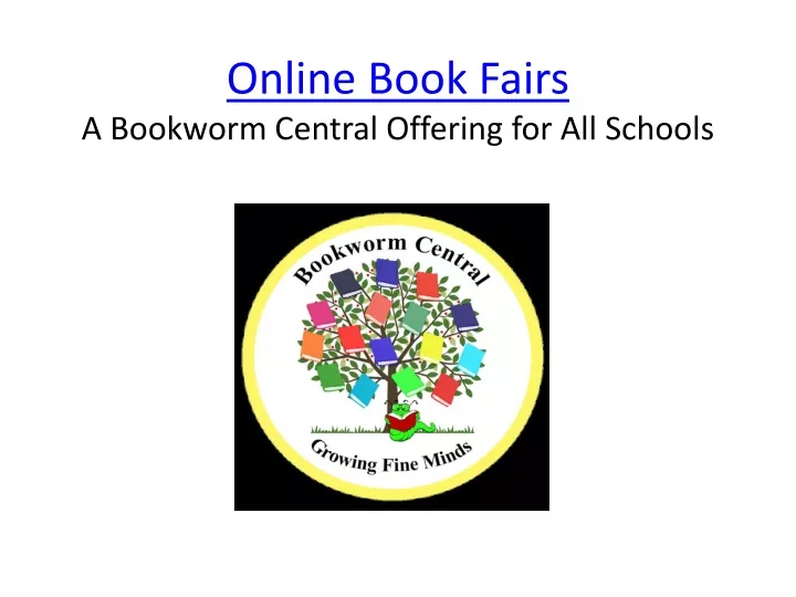 online book fairs a bookworm central offering for all schools
