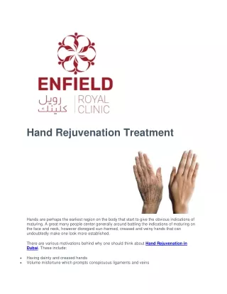 hand rejuvenation treatment