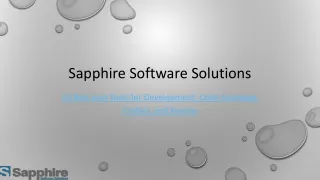 sapphire software solutions
