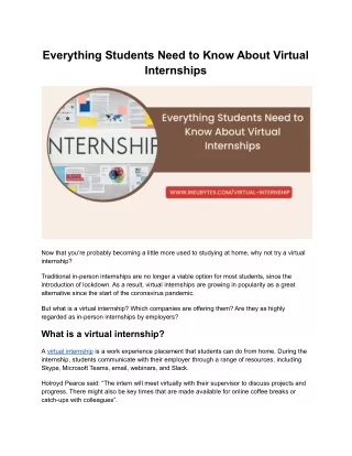 everything students need to know about virtual