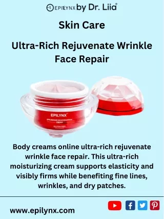 Body Creams | Ultra-Rich Rejuvenate Wrinkle Face Repair