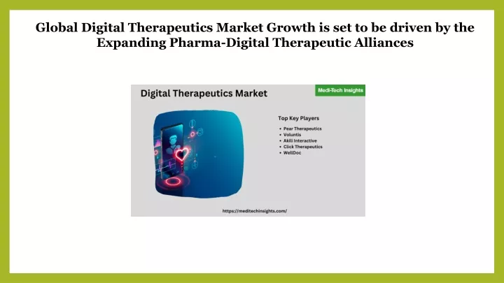global digital therapeutics market growth