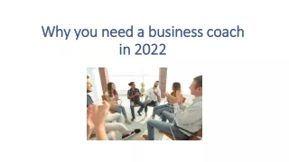 Why you need a business coach in 2022