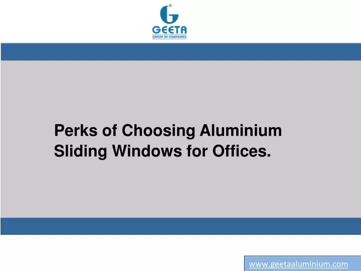perks of choosing aluminium sliding windows