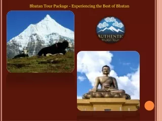 Bhutan Tour Package - Experiencing the Best of Bhutan