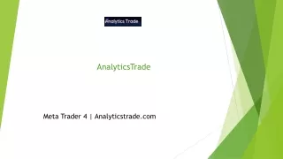 Meta Trader 4 | Analyticstrade.com